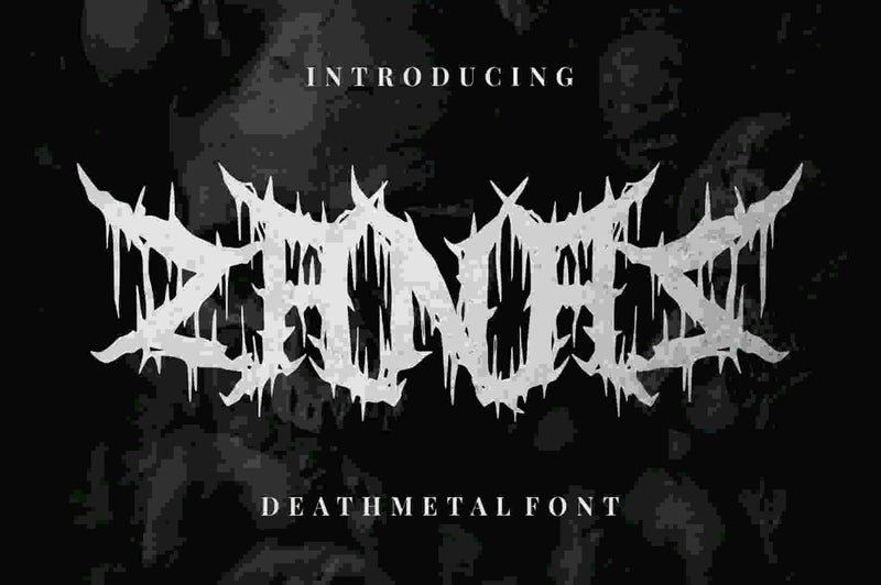 Zanaz Font Garisman Studio 