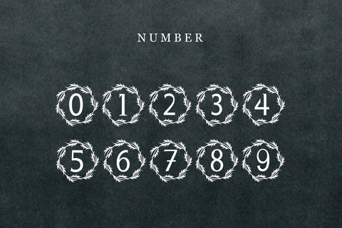 Zaskia Monogram Font LetterdayStudio 