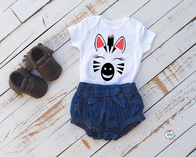 Zebra Face SVG SVG Twiggy Smalls Crafts 