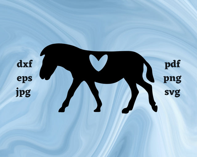 Zebra Heart SVG Cut File SVG Northern Light SVG 