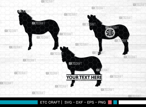 Zebra Monogram, Zebra Silhouette, Zebra SVG, Zebra, Wildlife Svg, Animal Svg, Zoo Svg, SB00333 SVG ETC Craft 