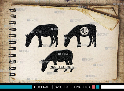 Zebra Monogram, Zebra Silhouette, Zebra SVG, Zebra, Wildlife Svg, Animal Svg, Zoo Svg, SB00333 SVG ETC Craft 