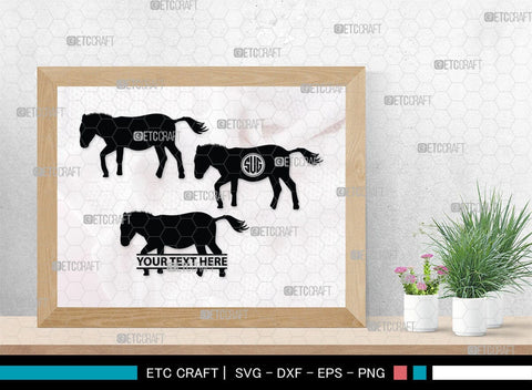 Zebra Monogram, Zebra Silhouette, Zebra SVG, Zebra, Wildlife Svg, Animal Svg, Zoo Svg, SB00333 SVG ETC Craft 