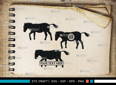 Zebra Monogram, Zebra Silhouette, Zebra SVG, Zebra, Wildlife Svg, Animal Svg, Zoo Svg, SB00333 SVG ETC Craft 