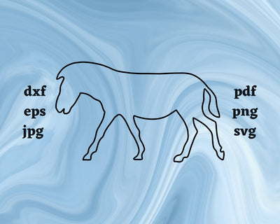 Zebra Outline SVG Cut File SVG Northern Light SVG 