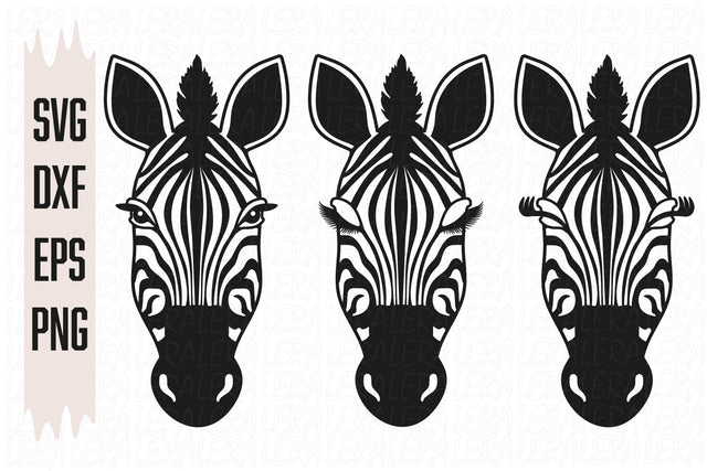 Zebra Silhouette Svg SVG Lerastudio 