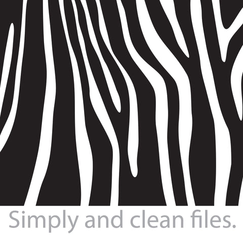 Zebra skin background (animal print) SVG TribaliumArtSF 