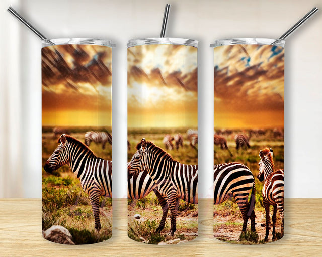 Zebra Tumbler PNG, Zebra Sublimation Design, Zebra, Zebra Print Tumbler Wrap, Digital Download Sublimation BouDesign 