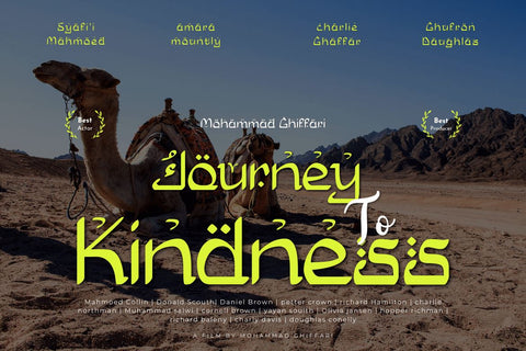 Zekat Font twinletter 