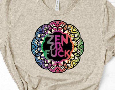 Zen as Fuck SVG Design SVG Crafting After Dark 