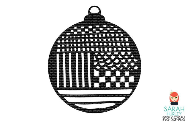 Zendoodle Bauble SVG Sarah Hurley 
