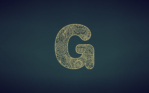 Zentangle stylized alphabet.Letter G in doodle style, mandala. Alphabet in the golden style, vector illustration for coloring page SVG naemmiah021 