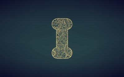 Zentangle stylized alphabet.Letter I in doodle style, mandala. Alphabet in the golden style, vector illustration for coloring page SVG naemmiah021 