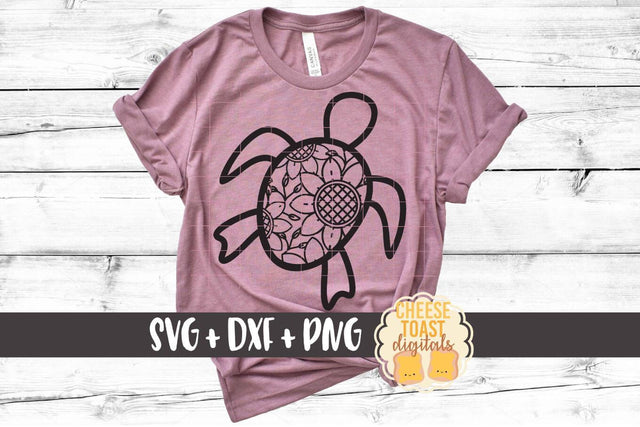 Zentangle SVG | Sea Turtle SVG Cheese Toast Digitals 