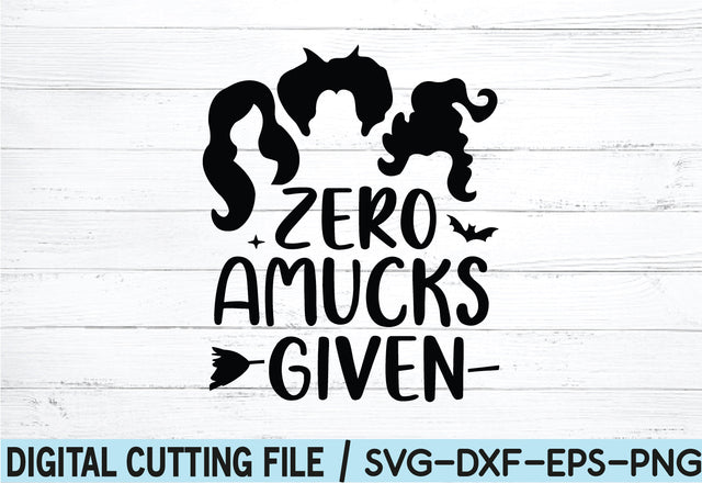 Zero Amucks Given SVG SVG buydesign 