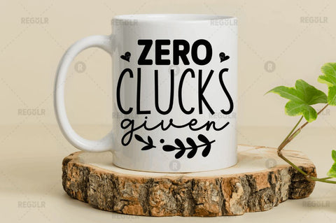 Zero clucks given SVG SVG Regulrcrative 
