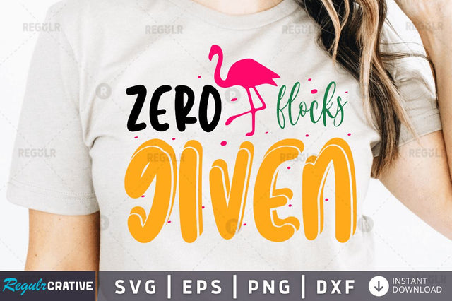 Zero flocks given SVG SVG Regulrcrative 