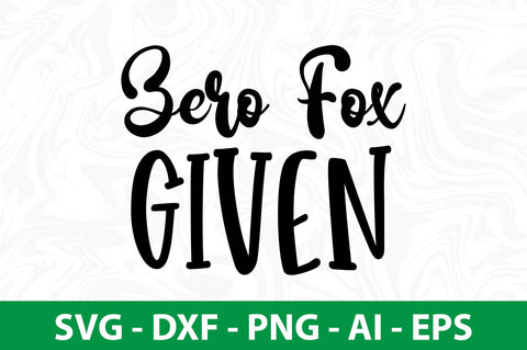 zero fox given svg SVG nirmal108roy 