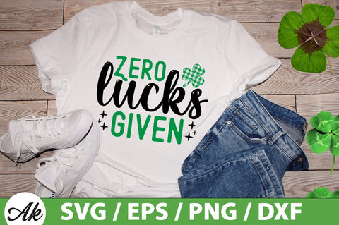 Zero lucks given SVG SVG akazaddesign 