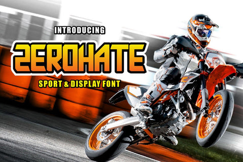 Zerohate Font Fachranheit Studio 