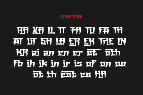 Zetwih | Japan font Font twinletter 