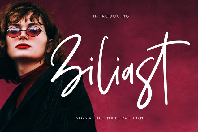 Ziliast Signature Natural Font Font Creatype Studio 