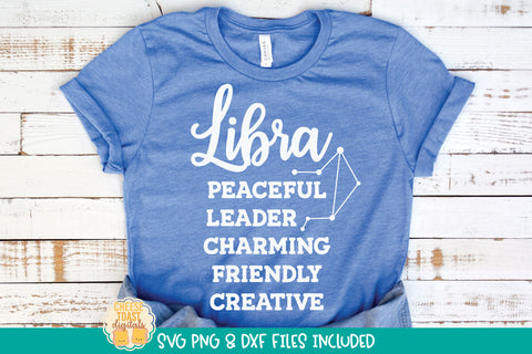 Zodiac Characteristics SVG Bundle | Astrology Shirt Design SVG Cheese Toast Digitals 