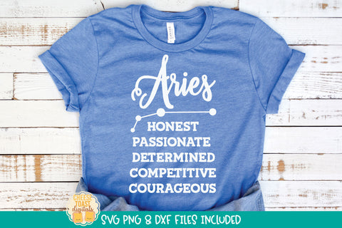 Zodiac Characteristics SVG Bundle | Astrology Shirt Design SVG Cheese Toast Digitals 
