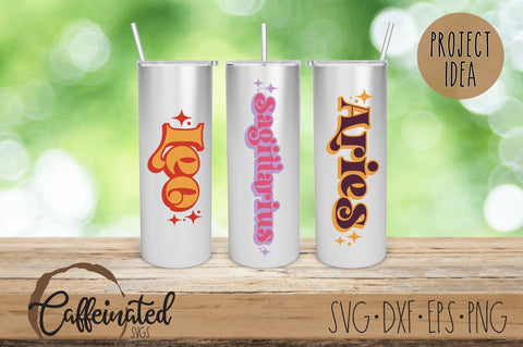 Zodiac Sign SVG Bundle SVG Caffeinated SVGs 