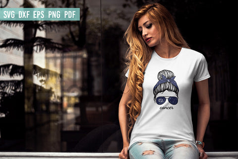 Zodiac signs Svg | Astrology Svg | Messy Bun Svg Bundle SVG Irina Ostapenko 