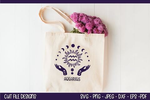 Zodiac Signs SVG Bundle | Celestial SVG |Astrology Horoscope SVG TatiStudio 