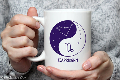 Zodiac signs svg bundle, constellation, astrology svg signs SVG Digital Rainbow Shop 