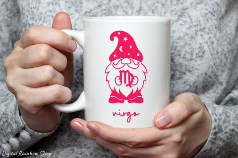 Zodiac signs svg bundle, gnome svg bundle, astrology svg SVG Digital Rainbow Shop 