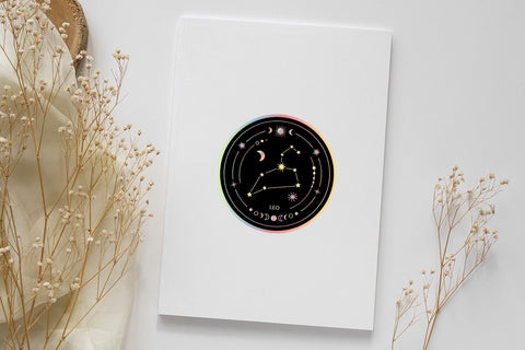 Zodiac stickers bundle Sublimation KMarinaDesign 