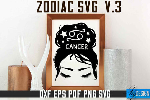 Zodiac SVG | Astrology Design | SVG Design SVG Fly Design 