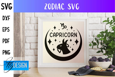 Zodiac SVG | Astrology Design | SVG Design SVG Fly Design 