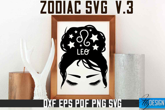 Zodiac SVG | Astrology Design | SVG Design SVG Fly Design 