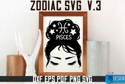 Zodiac SVG | Astrology Design | SVG Design SVG Fly Design 