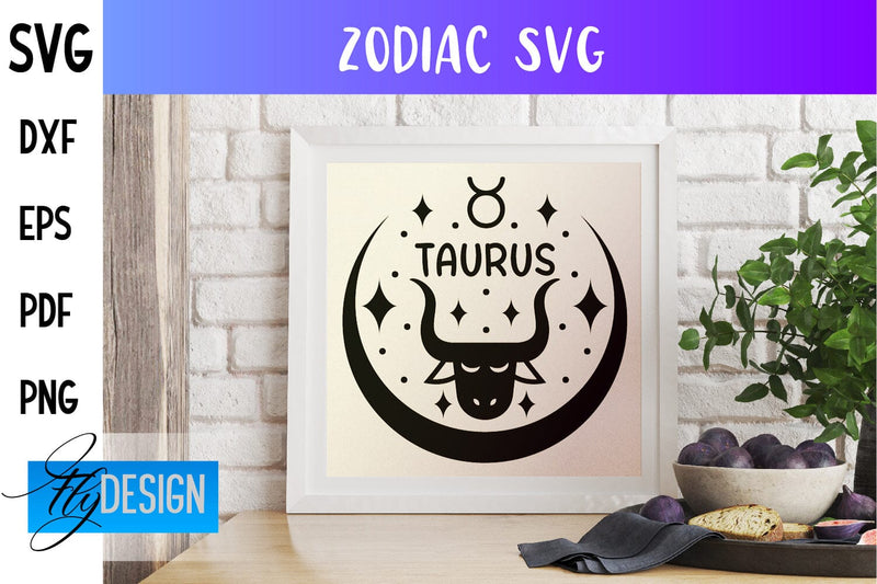Zodiac SVG | Astrology Design | SVG Design SVG Fly Design 