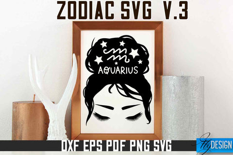 Zodiac SVG | Astrology Design | SVG Design SVG Fly Design 