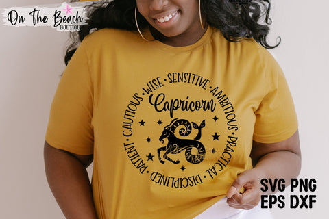 Zodiac SVG Bundle 12 Designs SVG Cutting PNG Sublimation SVG On the Beach Boutique 