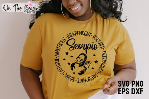 Zodiac SVG Bundle 12 Designs SVG Cutting PNG Sublimation SVG On the Beach Boutique 