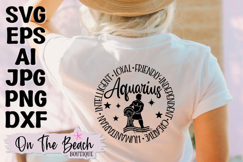 Zodiac SVG Bundle 12 Designs SVG Cutting PNG Sublimation SVG On the Beach Boutique 