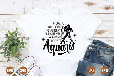 Zodiac SVG Design, Aquarius SVG FiveStarCrafting 