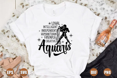 Zodiac SVG Design, Aquarius SVG FiveStarCrafting 