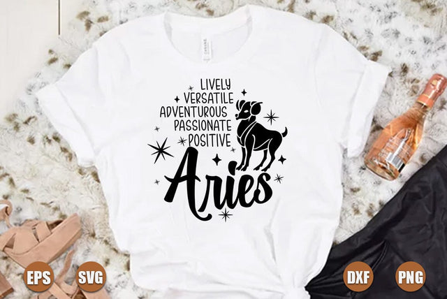 Zodiac SVG Design, Aries SVG FiveStarCrafting 