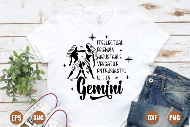 Zodiac SVG Design, Gemini SVG FiveStarCrafting 