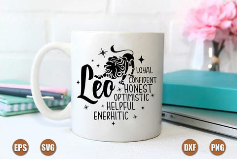 Zodiac SVG Design, Leo SVG FiveStarCrafting 