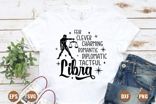 Zodiac SVG Design, Libra SVG FiveStarCrafting 