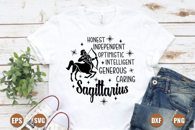 Zodiac SVG Design, Sagittarius SVG FiveStarCrafting 